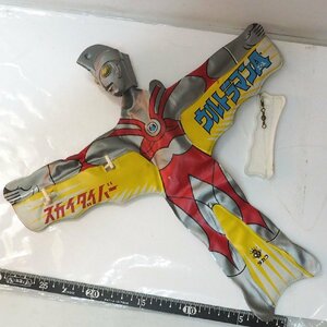  old Takara [ Ultraman A Sky diver empty bi doll air vinyl figure that time thing ] special effects hero # Dakko-chan Mark TAKARA[ used ]0845