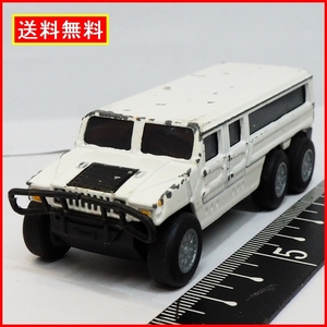 ハマーリムジン プルバックカー2缶用【HUMMER H1白ホワイト】ダイキャスト製■サントリーコーヒーボス【中古】送料込