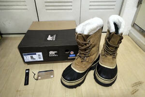 SOREL CARIBOU Buff / Jaunatre ブーツ カリブ　レディース　23cm　NL1005-280