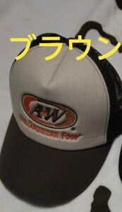 A＆W メッシュロゴキャップ