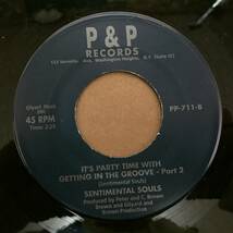 Sentimental Souls/It's the Party Time with Getting the Groove(US? single)_画像2