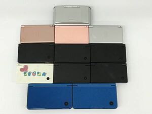 K18-087-0114-034【ジャンク】任天堂 ニンテンドーDSシリーズ 12台 まとめ売り(DS 1台/DS Lite 3台/DSi 6台/DSi LL 2台) ※通電確認済み