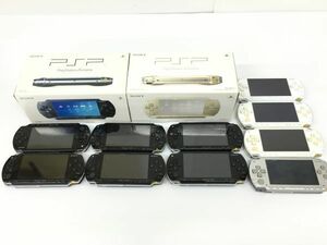 K12-453-0119-035【ジャンク】SONY ソニー PSP プレイステーションポータブル PSP-1000シリーズ 12台まとめ ※動作未確認/欠品・イタミ多数