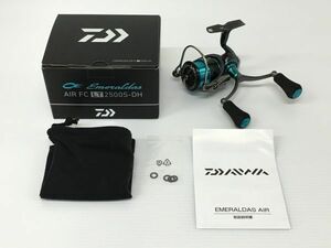 K18-127-0121-123【未使用】DAIWA(ダイワ) スピニングリール EMERALDAS AIR「21 エメラルダス エア FC LT2500S-DH」00060311