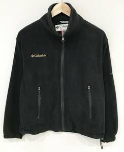 Columbia TITANIUM フリース ジップアップ ブルゾン ジャケット ブラック コロンビア SIZE：S■0111U