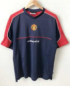 UMBRO社製 MANCHESTER UNITED Tシャツ トレーニング ウェア ユニフォーム サッカー アンブロ デサント マンチェスター ユナイテッド■0115Y