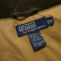 【逸品】 Polo Ralph Lauren Hunting Oiled Leather Jacket 【M】 ハンティング オイルド レザー ジャケット 重厚 ライダース RRL 深緑_画像3