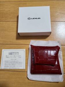 新品 LEXUS 本革製コインケース　レクサス 未使用品