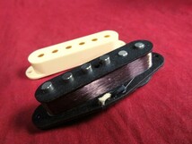 ★限定仕様／特注モデル★Gotoh Pickups／ST-Classic α-M-Vintage◆国産 アルニコV PU ゴトー Middle/センターCenter Pickup Cream／Ivory_画像2