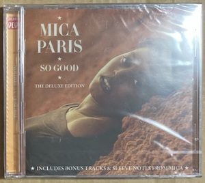 CD★MICA PARIS 「SO GOOD - THE DELUXE EDITION」　ミーシャ・パリス、2枚組。未開封