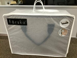 【現状品】ファルスカ　コンパクトベッド Free メランジブラウン　ベビー　布団　寝具　CompactBed Free farska