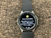 Samsung Galaxy Watch ギャラクシー ウォッチ Wi-Fi Bluetooth SM-R800 スマートウォッチ 腕時計 ブラック 取扱説明書無し_画像4