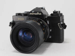 ★訳あり実用品★ ミノルタ MINOLTA XD ボディ 35-70mm 標準ズームセット ★電池室腐食あり BのみシャッターOK！ #TA2717