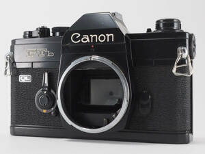 ★訳あり実用品★ キャノン CANON FTB ブラック ボディ ★シャッターOK！毎回ミラーアップします #TA2725