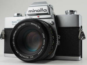 ★訳あり実用品★ ミノルタ MINOLTA SRT SUPER ボディ 50mm 単焦点レンズセット ★シャッターOK！ #TA2857