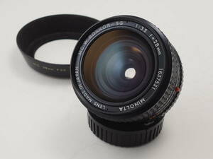 ★良品★ ミノルタ MINOLTA MC W ROKKOR-SG 28mm F3.5 #TA3033