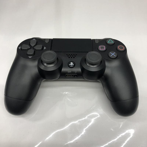 【中古】PS4コントローラー黒 CUH-ZCT2J 動作不良 ジャンク品 プレイステーション4
