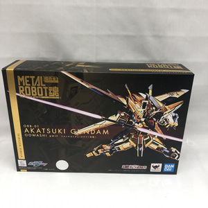 【中古】バンダイ METAL ROBOT魂 SIDE MS アカツキガンダム(オオワシ装備) 開封品　パーツ欠品　箱イタミ　ガンダム