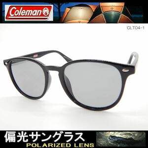 偏光サングラス Coleman コールマン ボストン 丸メガネ サングラス CLT04-1