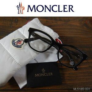 【正規品・新品未使用】MONCLER モンクレール メガネフレーム ウエリントン Italy ブラック ML5185-001