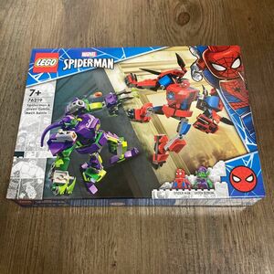 レゴ (LEGO) スーパーヒーローズ マーベル アベンジャーズ スパイダーマンとグリーンゴブリンのメカスーツバトル 76219 