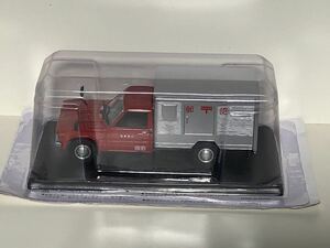 ★1/43 懐かしの商用車コレクション　【VOL. 27】　トヨタ　ハイラックス　1978 郵便車仕様　アシェット ミニカー