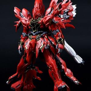 新品未開封 Takumi.Studio 職人芸 1/100 MG シナンジュ UC-01 外装甲改造プラモデルキット MGシナンジュ本体無し