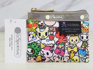 【新品】レスポートサックx tokidokiコラボ キーケース　コインケース