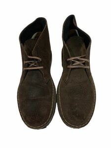 00s 2010s Clarks Desert Boots Suede クラークス デザートブーツ スエード ブラウン色 GB8 US8 1/2 27CM位