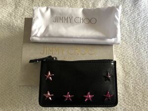 < commodity name > new goods!JIMMY CHOO Jimmy Choo studs coin case change purse .