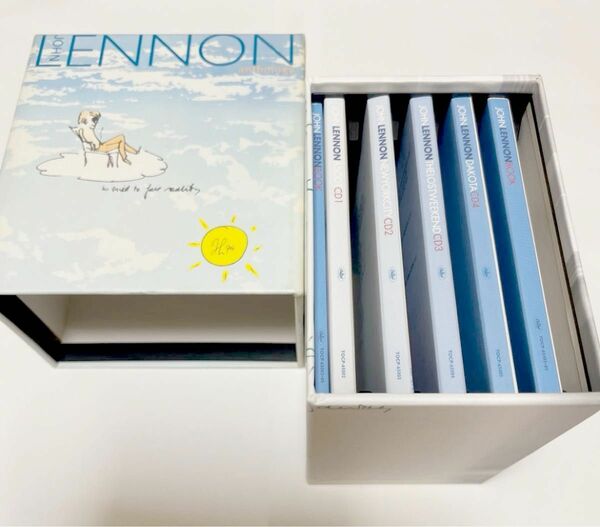 ジョンレノン　アンソロジー　CD4枚組　アルバム　BOX BOOK付き　洋楽　美品コレクション品
