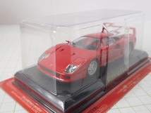 ◎イクソ1/43　フェラーリ　F40　レッド　　フェラーリコレクション　ブリスター_画像2