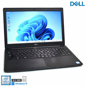 Windows11 DELL Latitude 3500 no. 8 generation Core i5 8265U M.2SSD256G HDD500G memory 8G Web camera Wi-Fi USBType-C