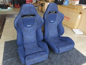 【中古品・現状販売】RECARO　レカロ　SP-JJ（352）　ブルー　81-061.00.352-1/81-061.00.352-2　2脚セット販売　2004年製