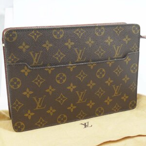 USED品・保管品 Louis Vuitton ルイヴィトン M51795 ポシェット・オム セカンドバッグ クラッチバッグ モノグラム SL0927 保存袋付き