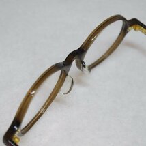 美品・保管品 OLIVER GOLDSMITH オリバーゴールドスミス 眼鏡 メガネ 度なしレンズ LIBRARY Sherry Tortoiseshell 47□19-140 ケース/外箱_画像5