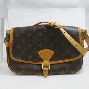 送料無料 USED品・保管品 Louis Vuitton ルイヴィトン M42250 ソローニュ モノグラム ショルダーバッグ SL1002 現状品 レディース