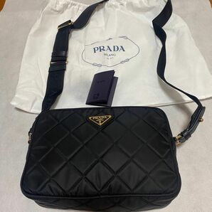 【新品未使用】PRADA ショルダーバッグ プラダ 三角ロゴプレート