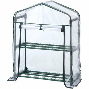 [ postage break up cheap ][ unused goods ] Be cam ( stock ) vinyl greenhouse 2 step HD70201 size ( approximately ) width 70× depth 49× height 92 centimeter 