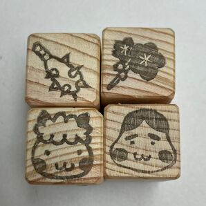 消しゴムはんこ 節分 小スタンプセット