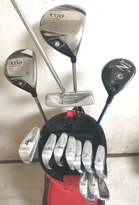 ☆やさしいアスリート仕様☆XXIO&SRIXON 13本フルセット☆XXIO-FORGED ZF45 Z-UTI Z525 CG12 ODYSSEY☆