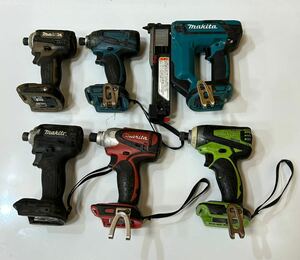 マキタ makita 充電式 インパクトドライバ / PT352D / TD171D / TD134D / TD145D / 6台/ 中古品/動作未確認/