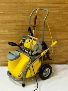 工進 KOSHIN 噴霧器 MS-252RT25 Garden Sprayer / 25Lタンク 電気 電動 置き型 けん引式 / ガーデンスプレーヤ / 動作確認済み/