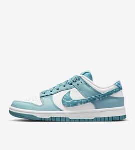 Nike☆WMNS☆Dunk Low ESS☆Blue Paisley☆ナイキ☆ウィメンズ☆ダンク ロー ESS☆ブルー ペイズリー☆新品未使用☆28.5cm