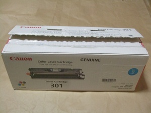 Canon 純正 トナー カートリッジ301 CRG-301 シアン 箱を小さくして発送可能(60サイズ)