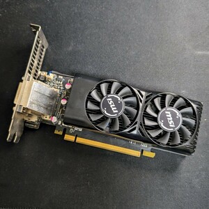 【動作品】MSI GeForce GTX 1050 Ti 4GT LP ロープロファイル グラフィックボード