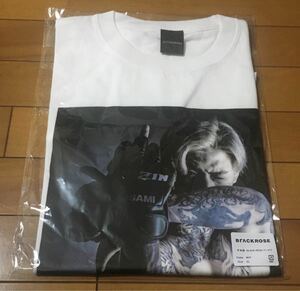 『新品』RIZIN 45★平本蓮 BLACK ROSE Tシャツ★XLサイズ 白 ホワイト★会場限定販売 ブレイキングダウン 朝倉未来 