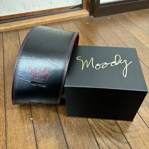 MOODY STRAPS Leather&Leather 4.0 BLack/Red