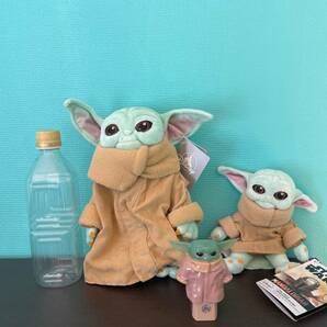 【新品】スター・ウォーズ ベビーヨーダ ぬいぐるみ マンダロリアン 3点セット 未使用品の画像1