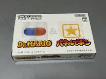 d0890◆任天堂GBAドクターマリオ＆パネルでポン ゲームボーイアドバンス用ソフト_画像1